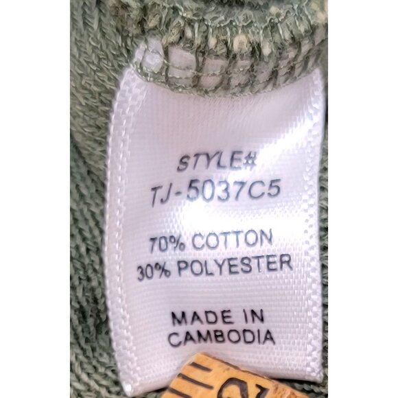 Zenana Jacket Green Long Sleeve Shawl Collar Cardigan Buttons Womens Large New - Picture 5 of 10